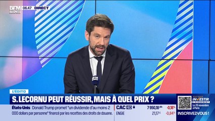 L’Edito de Raphaël Legendre : Sébastien Lecornu peut réussir, mais à quel prix ? - 10/11