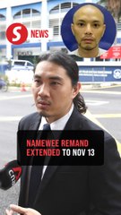 Namewee's remand extended to Nov 13 in murder probe