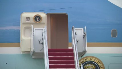 Trump arrival