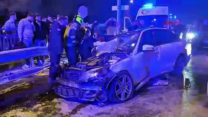 Bursa'da feci kaza: Çok sayıda yaralı var