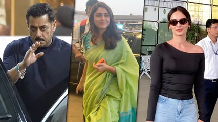 Bhaijaan Salman Khan Steals The Spotlight Among Other Celebs Spotted At Mumbai Airport