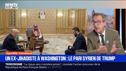 Signé BFM - Donald Trump reçoit Ahmad al-Chareh à la Maison Blanche, une première pour un chef d'État syrien depuis 1946