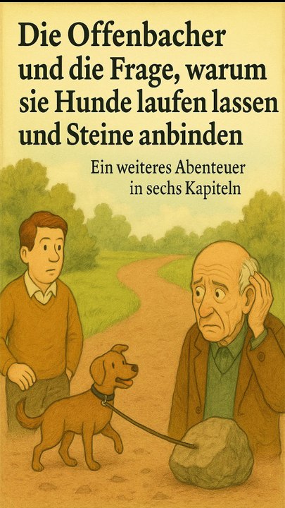 Die Offenbacher und die Frage, warum sie Hunde laufen lassen und Steine anbinden Hörbuch Deutsch Komplett