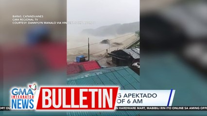 NDRRMC - 836,572 na ang apektado sa Bagyong #UwanPH, as of 6 a.m. | GMA Integrated News Bulletin
