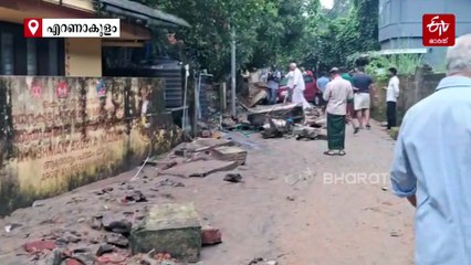 1.38 കോടി ലിറ്റർ ശേഷിയുള്ള വാട്ടർ ടാങ്ക് തകർന്നു; കൊച്ചിയിൽ വൻ നാശനഷ്‌ടം