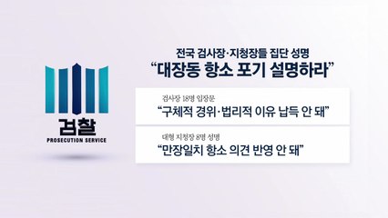 검사들 집단 반발에..."쿠데타적 항명" vs "파란 윤석열" [앵커리포트] / YTN