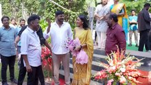 Actress Niharika Konidela Launches Iruvuri Bhamala Kougililo Movie