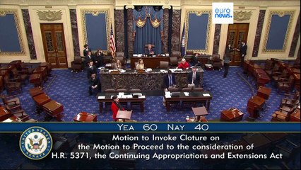 نخستین گام سنا برای بازگشایی دولت آمریکا؛ هشت سناتور دموکرات با جمهوری‌خواهان هم‌صدا شدند