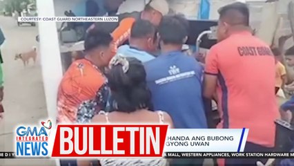 Lalaki, nakuryente habang inihahanda ang bubong ng bahay laban sa epekto ng Bagyong #UwanPH | GMA Integrated News Bulletin