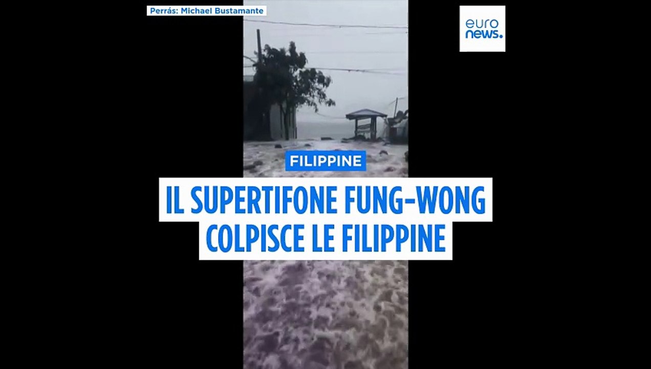 Filippine: supertifone colpisce isola più popolosa dell'arcipelago, oltre un milione di sfollati