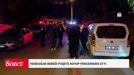 Hamile olduğunu ailesinden gizledi: Yenidoğan bebeği poşete koyup pencereden attı