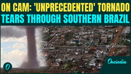 Brazil Typhoon BREAKING: 6 Killed, 750+ Injured As DEADLY Tornado FLATTENS Towns In Brazil