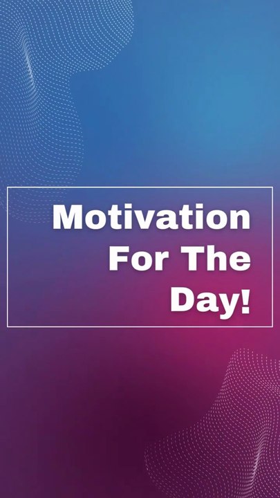 Monday Motivation !!