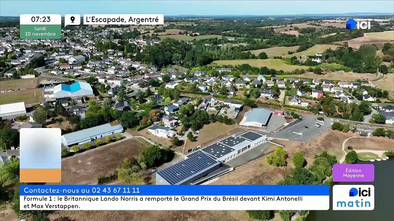 10/11/2025 - ici matin par ici Mayenne en vidéo