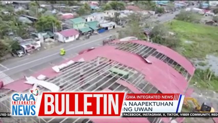 Brownout, nararanasan sa Camarines Norte dahil sa mga nabuwal na puno | GMA Integrated News Bulletin