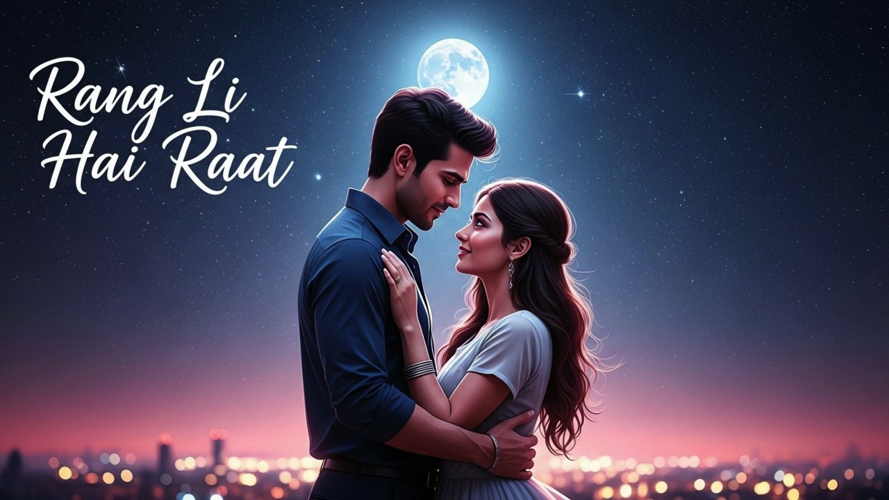 Rang Li Hai Raat - Asfar Ali Music Studio - Romantic Night Melody 2025 - Bollywood Love Song