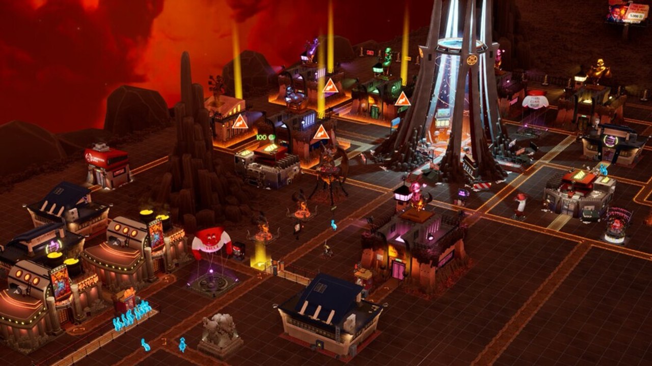 In diesem Aufbauspiel erschafft ihr die Hölle und treibt armen Seelen ihre Sünden aus - mit Papierkram und ewigem Schlangestehen