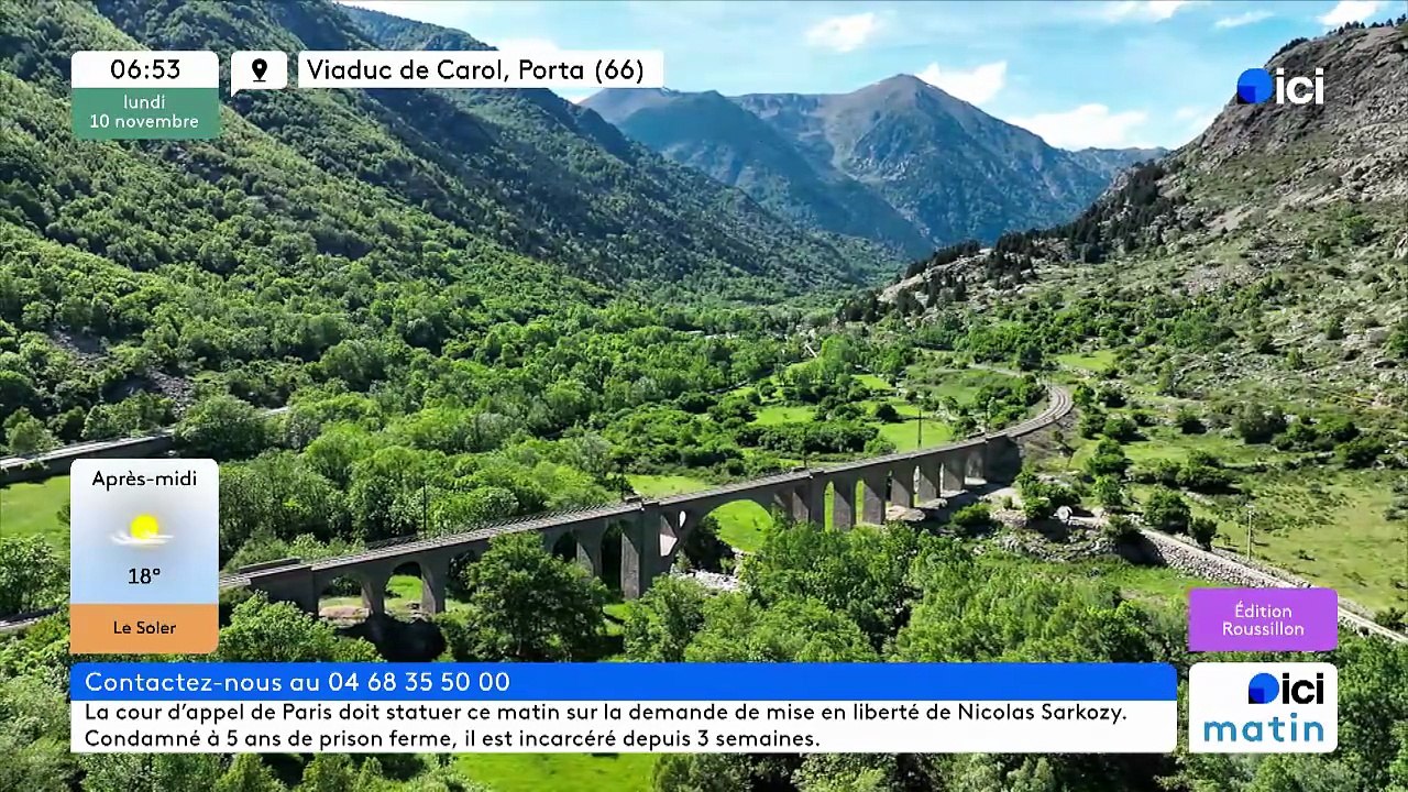 10/11/2025 - ici matin par ici Roussillon en vidéo