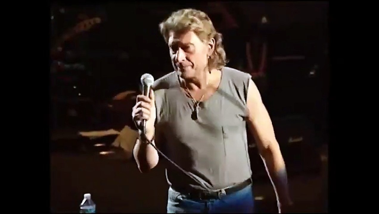 Johnny Hallyday - Que je t’aime (Répétition à Bercy 1992)