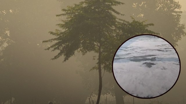 Delhi Pollution: खराब AQI, यमुना में दिखा toxic झाग