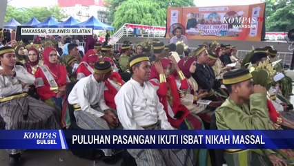33 Pasangan Di Makassar Ikuti Isbat Nikah Massal
