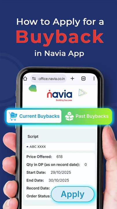 How to Apply for a Buyback in Navia App | Step-by-Step Tutorial