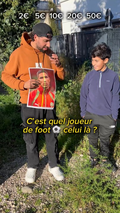 Devine le joueur de foot !