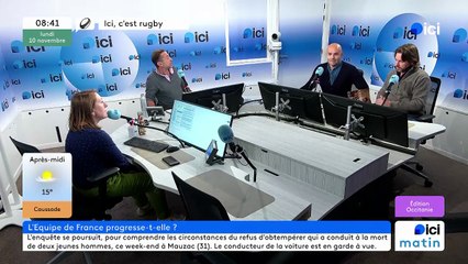 ICI c'est rugby : retour sur France-Afrique du Sud avec Maxime Sounillac