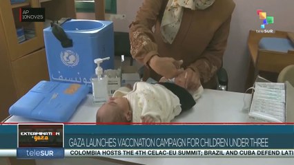 PALESTINE l Gaza launches vaccination campaign for children