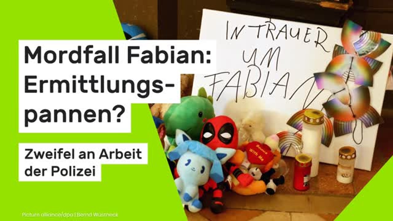 Mordfall Fabian: Ermittlungspannen? Experte erhebt Zweifel an Arbeit der Polizei