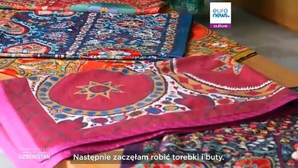 Poznaj Madinę Kasimbajewą, uznaną na całym świecie mistrzynię tradycyjnego haftu z Uzbekistanu