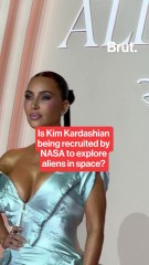 Is Kim Kardashian going to space to investigate aliens?