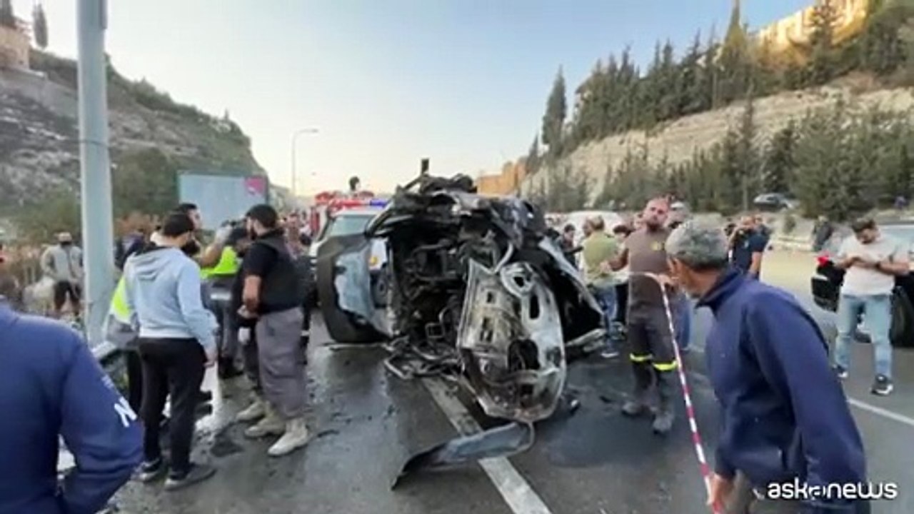 M.O., Libano: attacco aereo Israele contro auto nell'area di Sidone
