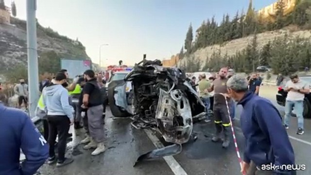 M.O., Libano: attacco aereo Israele contro auto nell'area di Sidone