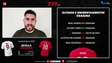 El Sevilla quiere recuperar la confianza ante Osasuna