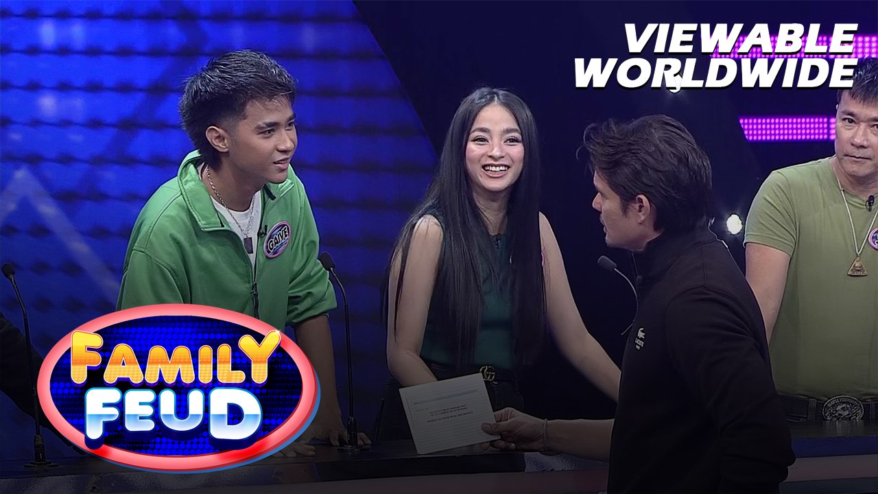 Family Feud: MAGBIGAY NG PRUTAS NA ISA LANG ANG BUTO (Episode 861)