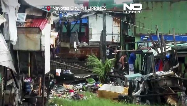 El tifón Fung-Wong causa estragos en Filipinas, deja 8 muertos y 1,4 millones de desplazados