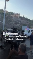 Aftermath Of Israeli  Strike In Lebanon