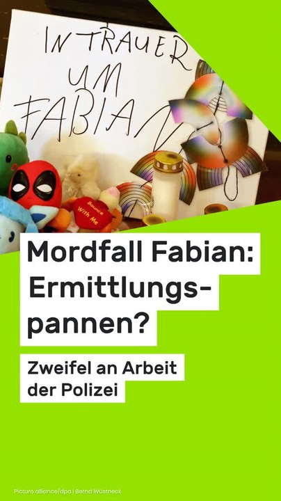 No Glomex Mordfall Fabian: Ermittlungspannen? Experte erhebt Zweifel an Arbeit der Polizei