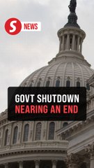 US Senate advances bill to end federal shutdown