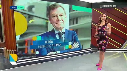 Ministro de Relaciones Exteriores de Alemania llega a Santa Cruz para sostener reuniones con autoridades