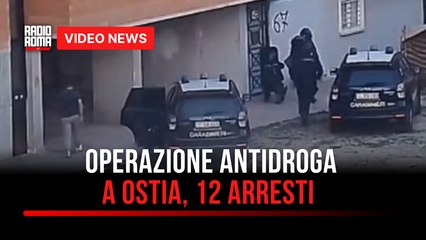 Operazione antidroga a Ostia, 12 arresti
