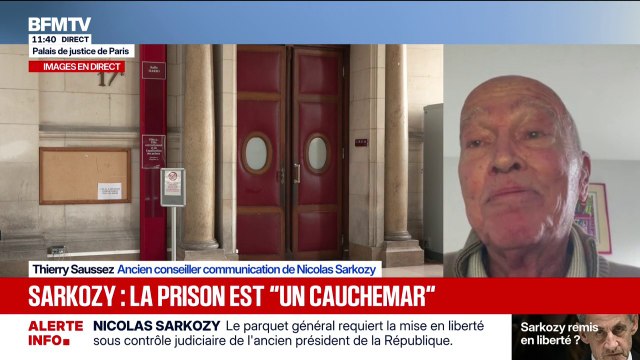 Demande de mise en liberté de Nicolas Sarkozy: Il sortira en réalité plus fort encore par son attitude, par sa résilience , estime Thierry Saussez, ancien conseiller de l'ex-président
