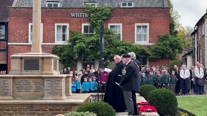 The town gathers to honour the fallen at Haslemere’s annual Remembrance service