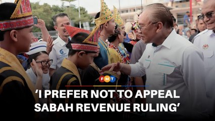 I prefer not to appeal Sabah revenue ruling, says Anwar