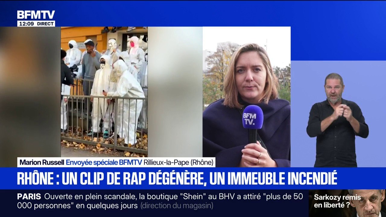 Après l'émotion, la solidarité s'organise à la mairie de Rillieux-la-Pape après l'incendie en marge du tournage d'un clip de rap