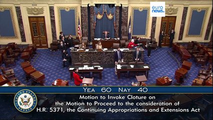 Usa, raggiunto accordo al Senato per porre fine allo shutdown: fondi fino al 30 gennaio