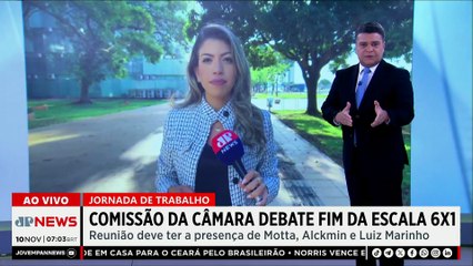 Câmara debate fim da escala 6x1 com presença de Alckmin e Luiz Marinho