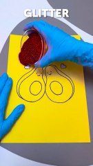 Calming Glitter Art That Melts Away Stress #fblifestyle