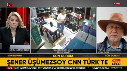 Sındırgı 3 ayda 15 bin 300 kez sarsıldı: Faylar kırıla kırıla nereye gidiyor? Şener Üşümezsoy, CNN TÜRK'te değerlendirdi